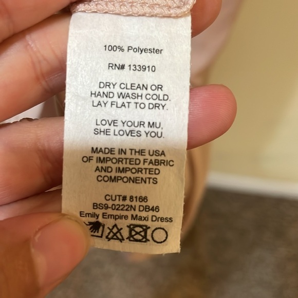 Womens New Show Me Your Mumu Emily Pink Maxi Dress - Picture 8 of 12